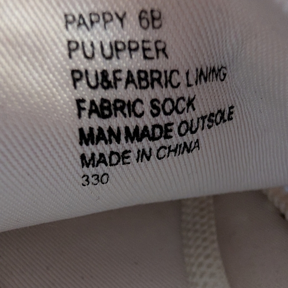 Steve Madden White Leather Platform Espadrille Sneakers Size 6 - Picture 10 of 10